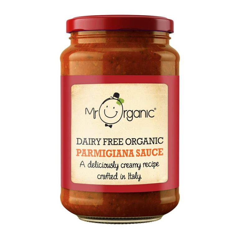 Mr Organic Dairy Free Creamy Parmigiana Pasta Sauce