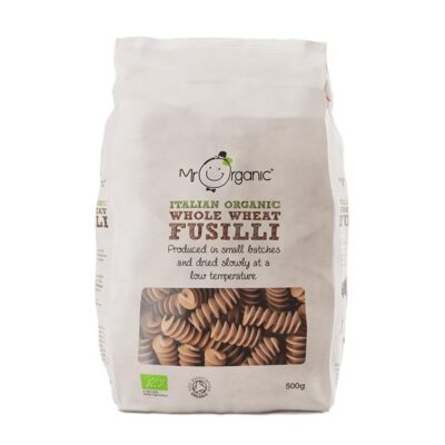 Mr Organic Fusilli Wholewheat