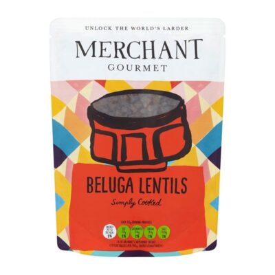 Merchant Gourmet Beluga Lentils Ready to Eat