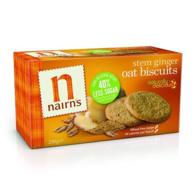 Nairns Stem Ginger Wheat Free Biscuit