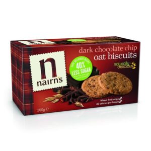 Nairns Dark Chocolate Chip Oaty Biscuits 200g