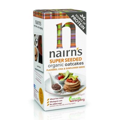 Nairns Organic Super Seeded Oatcakes