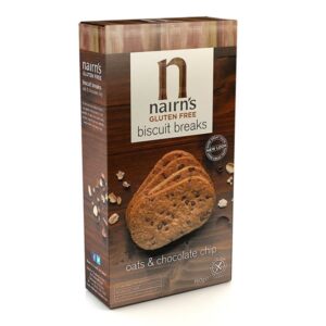 Nairns Gluten Free Biscuit Breaks Chocolate Chip 12 Box