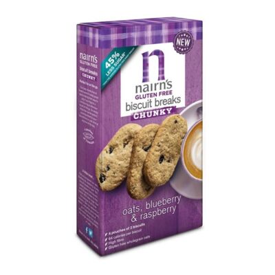 Nairns Gluten Free Blueberry & Raspberry Biscuit Break Chunky