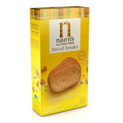 Nairns Gluten Free Biscuit Breaks Stem Ginger