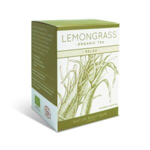 Natur Boutique Organic Lemongrass Tea 20 Sachets