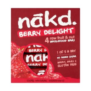 *On Offer* Nakd Berry Delight 4x35g