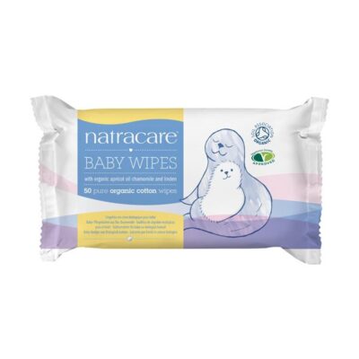 Natracare Organic Cotton Baby Wipes