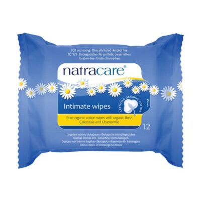 Natracare Organic Cotton Intimate Wipes