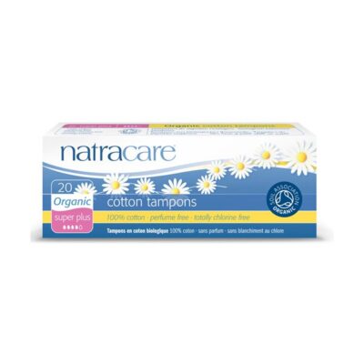 Natracare Organic Non Applicator Tampons Super Plus