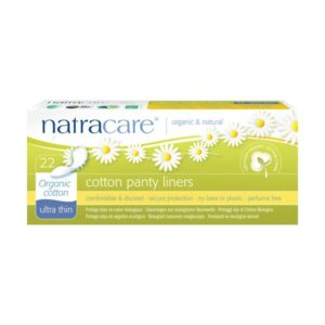 Natracare Organic Cotton Pantyliners Ultra Thin 22 Pieces