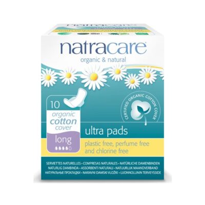 Natracare Organic Ultra Pads Long with Wings