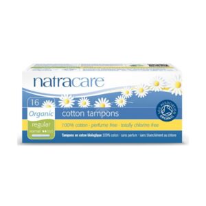 Natracare Organic Applicator Tampons Regular 16 Pieces