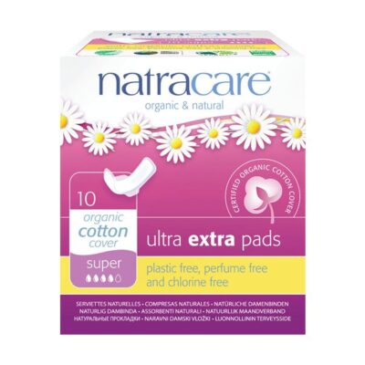 Natracare Organic Ultra Extra Pads Super