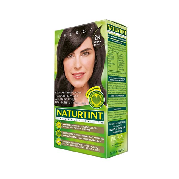 *On Offer* Naturtint Hair Dye Brown Black 165ml