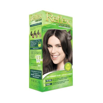 Naturtint Reflex Hair Dye Light Chestnut Brown