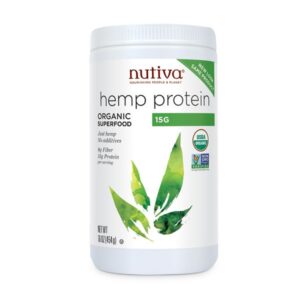 Nutiva Organic Hemp Protein Powder 50% 454g