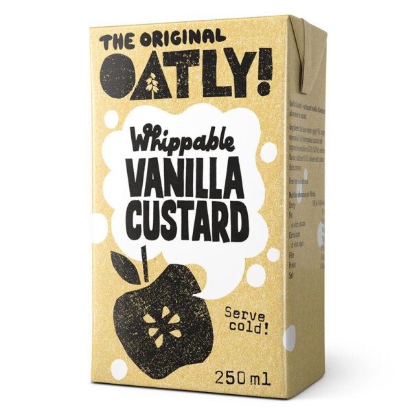 Oatly Vanilla Custard 250ml (Min. 6)|Oatly Vanilla Custard 250ml X 6