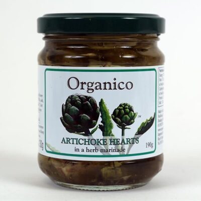 Organico Artichoke Hearts in Herb Marinade