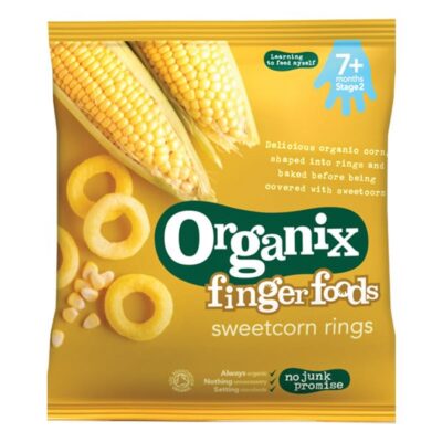 Organix Melty Sweetcorn Rings