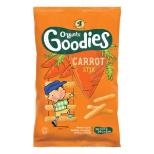 Organix Goodies Snacks Singles Carrot Stix 15g