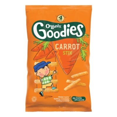 Organix Crispy Stix Carrot and Herb Multipack 4 x