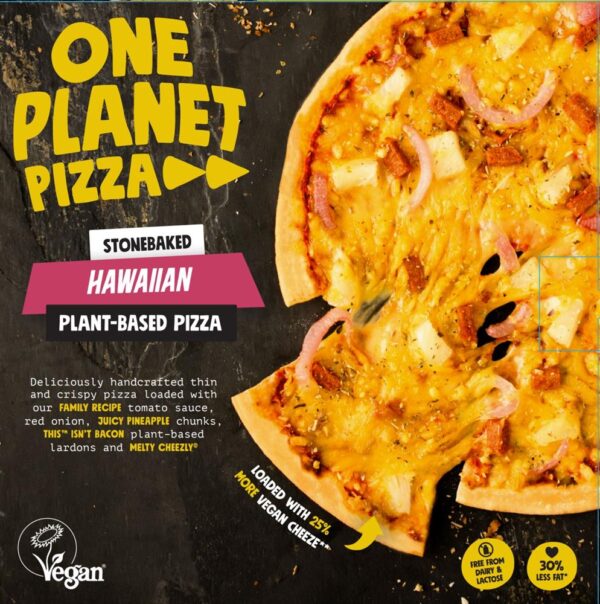 One Planet Hawaiian Pizza 458g