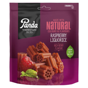 Panda Raspberry Cuts 200g X 12|Panda Raspberry Cuts 200g (Min. 12)