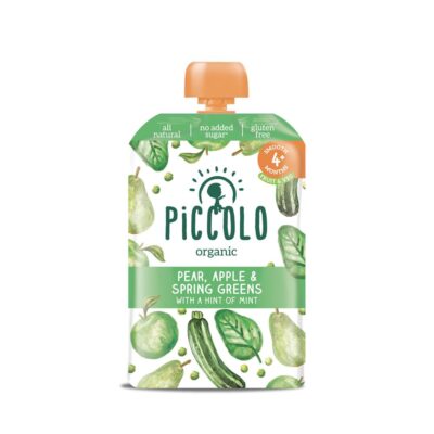 Piccolo Pear Apple and Spring Greens