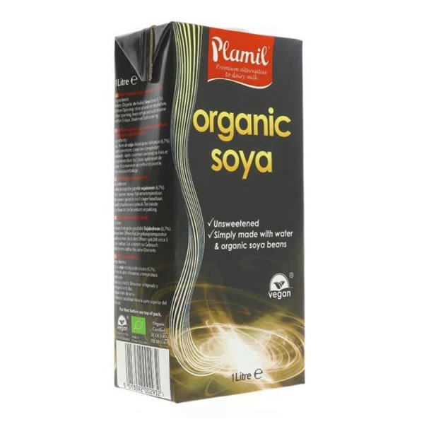 Plamil Organic Soya Milk 1L