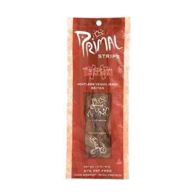 Primal Spirit Vegan Jerky Strips Teriyaki