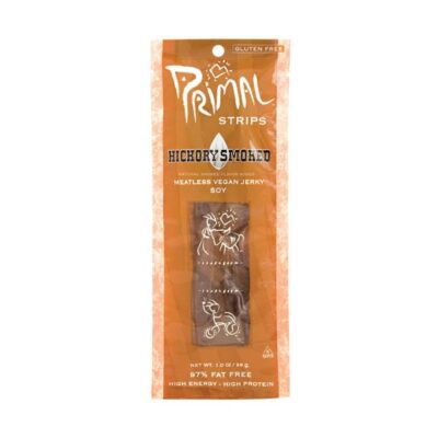 Primal Spirit Vegan Gluten Free Jerky Strips Hickory