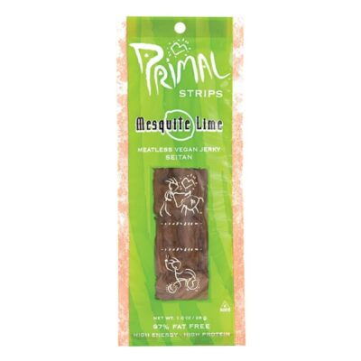 Primal Spirit Vegan Jerky Strips Mesquite Lime