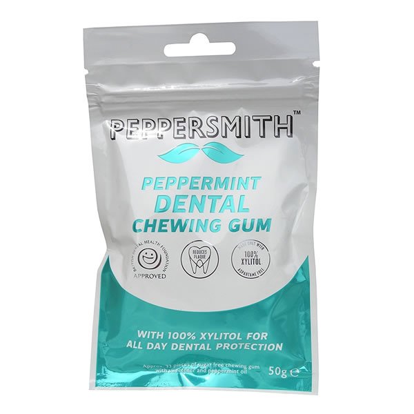 *On Offer* Peppersmith Peppermint Dental Gum 50g