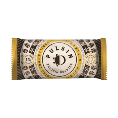 Pulsin Vanilla Chocolate Chip Protein Bar