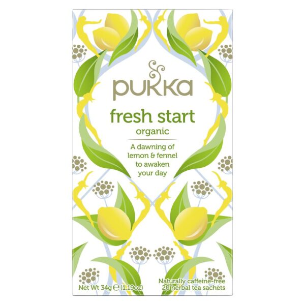 Pukka Herbs Fresh Start Organic Herbal Tea 20 Sachets