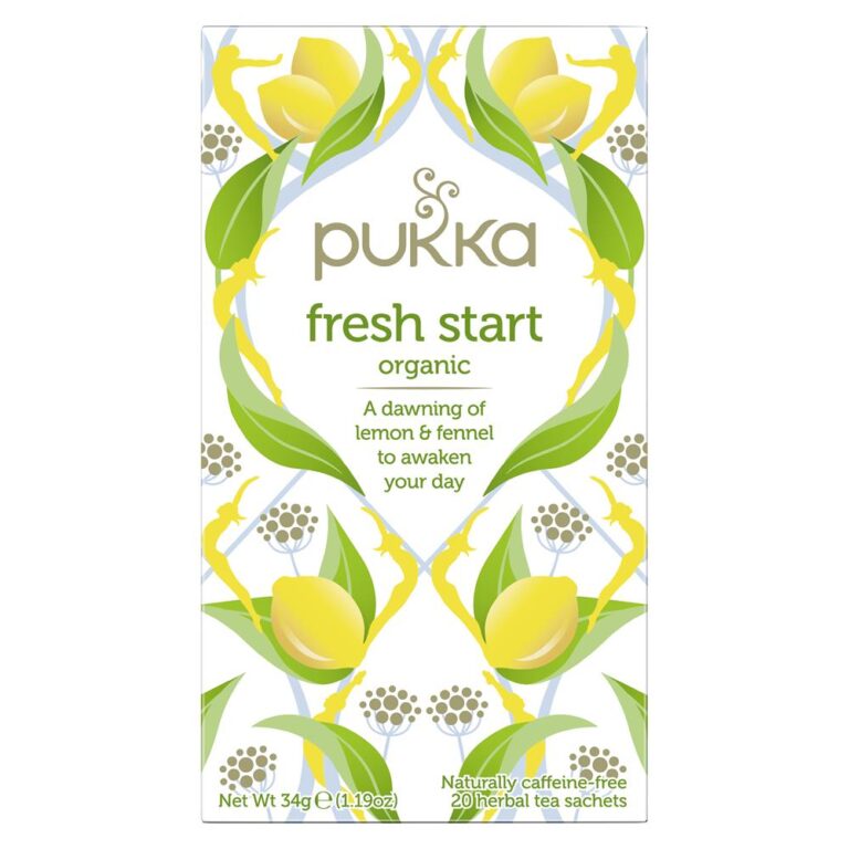 Pukka Herbs Fresh Start Organic Herbal Tea