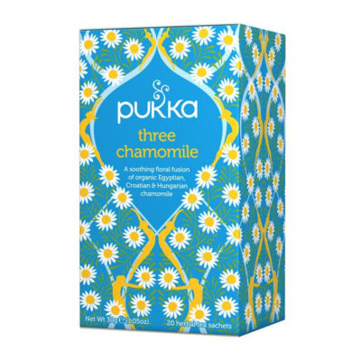 Pukka Herbs Calm Three Chamomile 20 herbal tea sachets