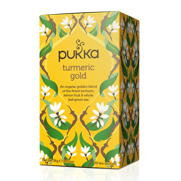 Pukka Herbs Turmeric Gold 20 Tea Sachets