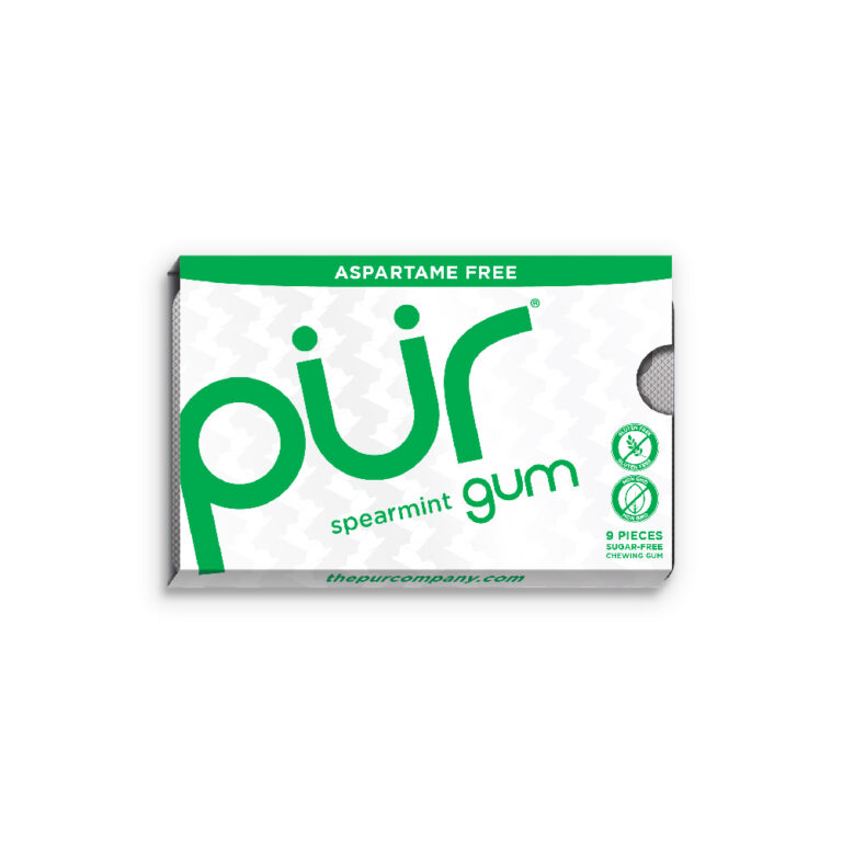 Pur Gum Spearmint Blister Pack
