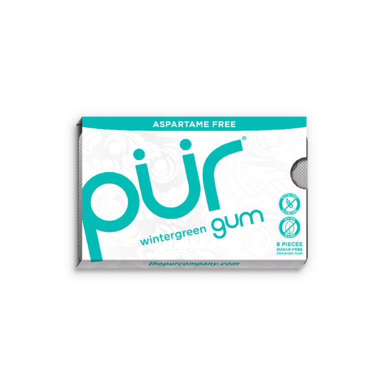 Pur Gum Wintergreen Blister Pack