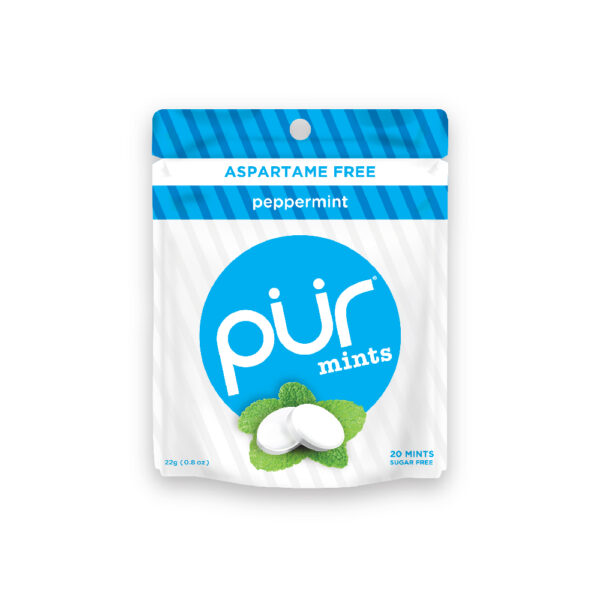 Pur Gum Mints Peppermint 20 Pieces (Min. 4)|Pur Gum Mints Peppermint 20 Pieces