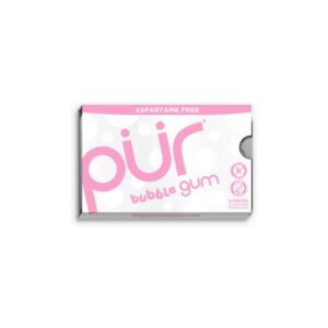 Pur Gum Bubblegum Flavour Blister 9 Pieces