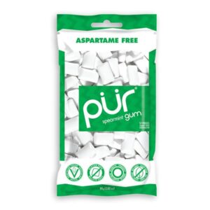 Pur Gum Spearmint Gum Bag 77g