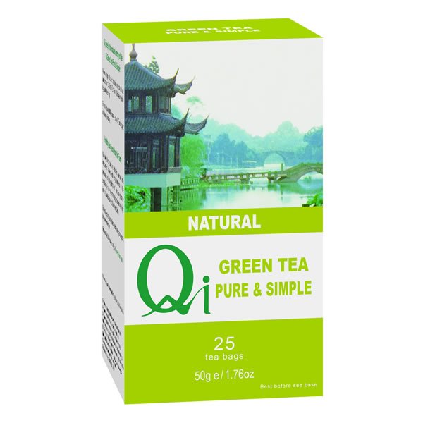 Qi Green Tea Pure & Simple 25 Bags