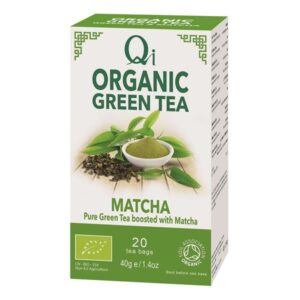 *On Offer* Qi Organic Green Tea & Matcha 20 Bag