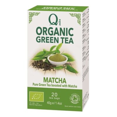 Qi Organic Green Tea & Matcha
