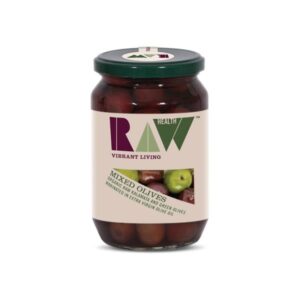 Raw Health Organic Green & Kalamata Olives 330g