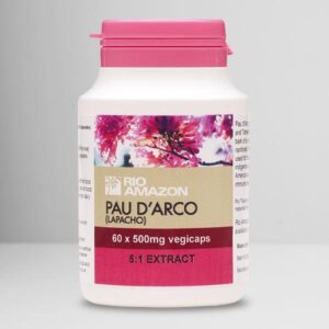 Rio Amazon Pau d'Arco (Lapacho) 60x500mg (5:1 Extract) Vegicaps