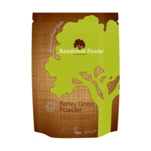 Rainforest Foods Organic NZ Barley Grass Powder 200g